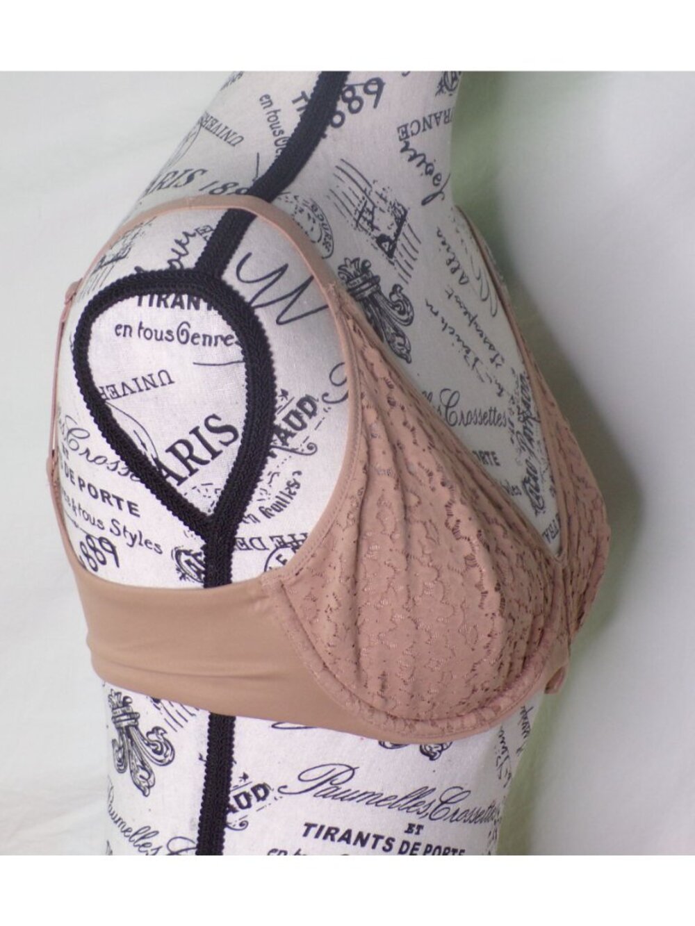 🆕CHANTELLE Norah Underwire Non-Padded Bra 36DDDD Tan Beige #13F1 - Picture 8 of 11
